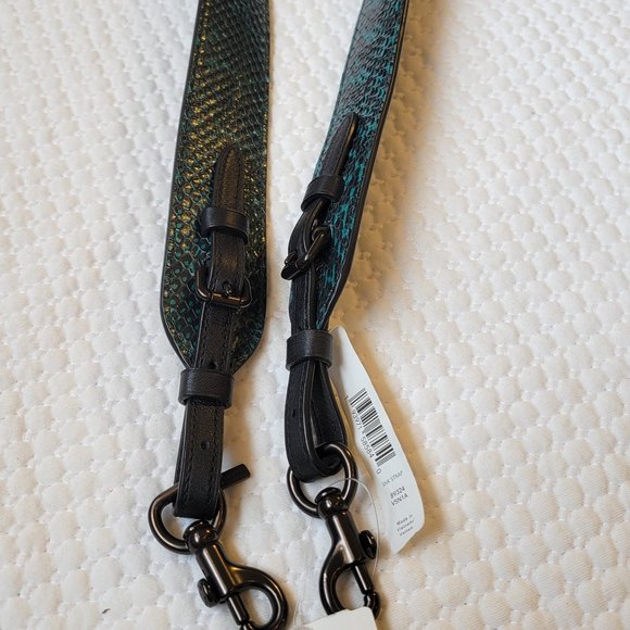 Coach Exotic Novelty Strap, Pine Green - Picture 12 of 16